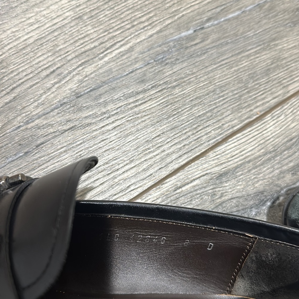 • Salvatore Ferragamo • Men’s Authentic Moccasin with Gancini ornament Black 8 - Picture 8 of 8